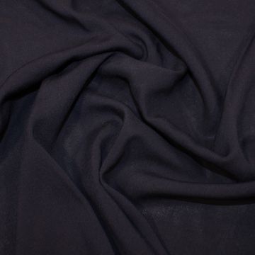 Plain Viscose Fabric Navy 142cm