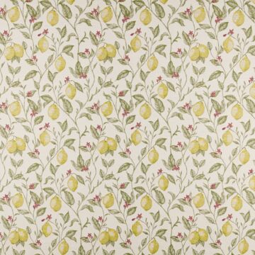 Ashley Wilde Verna Curtain Fabric Lemon 142cm