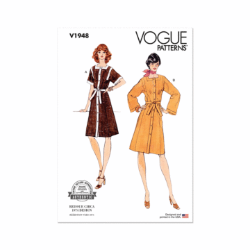 Vogue Sewing Pattern 1948 (Y5) Misses' Dress  18-26