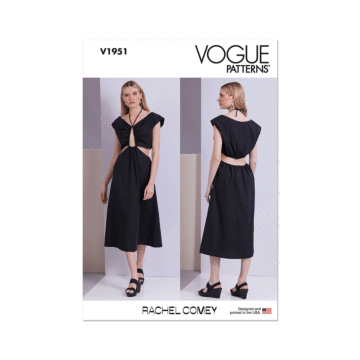 Vogue Sewing Pattern 1951 (Y5) Misses' Dress by Rachel Comey  18-26