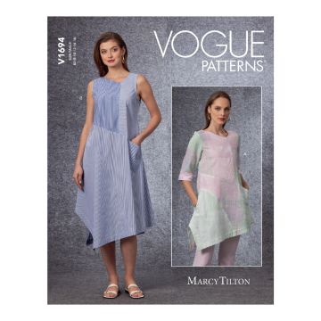 Vogue Sewing Pattern 1694 (B5) - Misses Tunic & Dress 8-16 V1694B5 8-16
