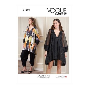 Vogue Sewing Pattern 1891 (A) - Misses Jacket & Pants A-J V1891A A-J