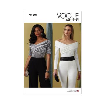 Vogue Sewing Pattern 1923 (Y5) - Misses Bodysuit 18-26