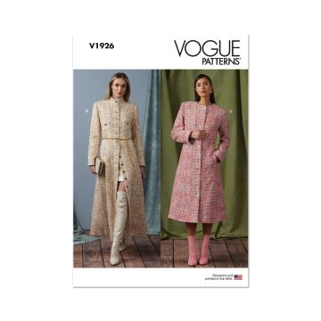 Vogue Sewing Pattern 1926 (B5) - Misses Coat 8-16