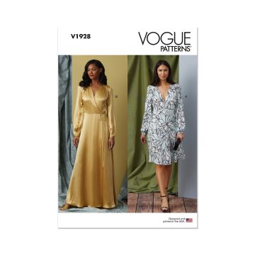 Vogue Patterns 1962 Misses' Robe, Camisole, Slip Dress and Pants