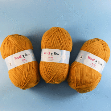 WoolBox Aran with 25% Wool Value Pack - 3 x 400g Balls